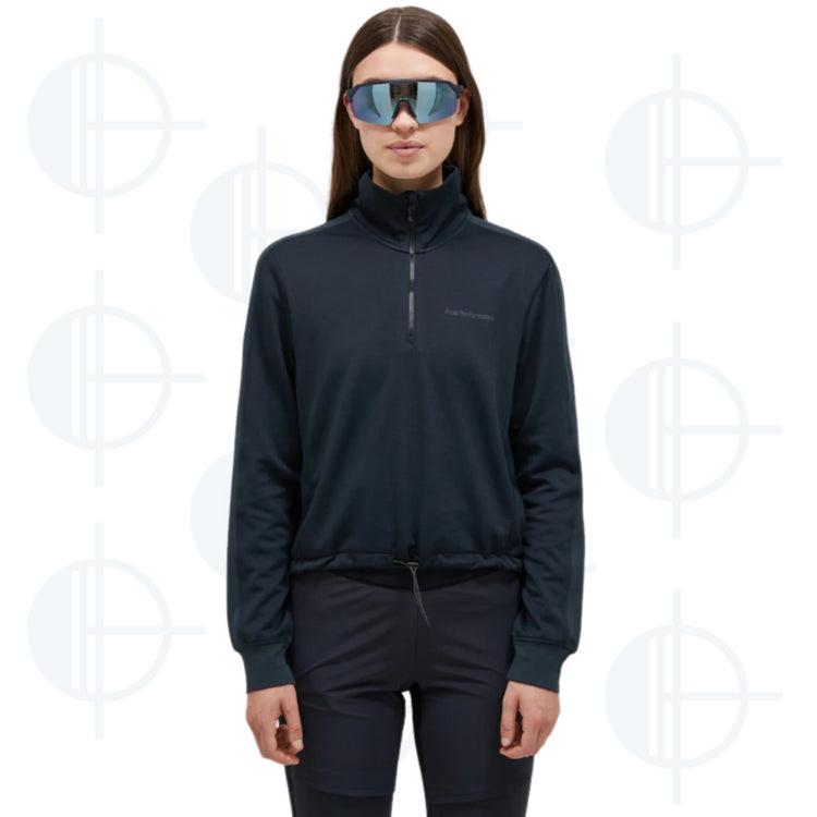 Half-Zip W Light T-Neck Peak Performance