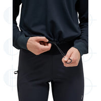 Demi-zip W Light T-Neck Peak Performance