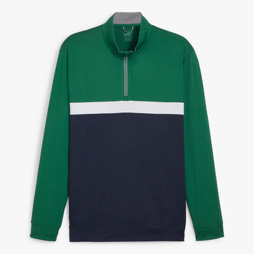 Puma Pure Colorblock 1/4 zip sweater