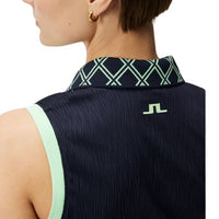 Lilac Sleeveless Polo J.Lindeberg