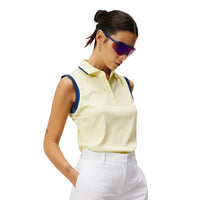 Lilac Sleeveless Polo J.Lindeberg
