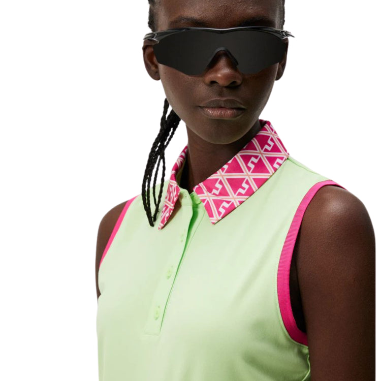 Gigi Sleeveless Polo J.Lindeberg