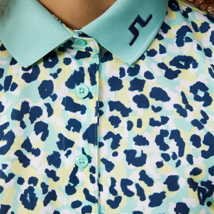 Polo Tour Tech Print W J.Lindeberg