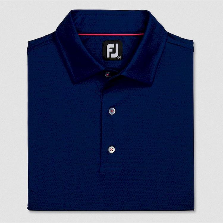 Polo Tonal Triangle Print Lisle FootJoy