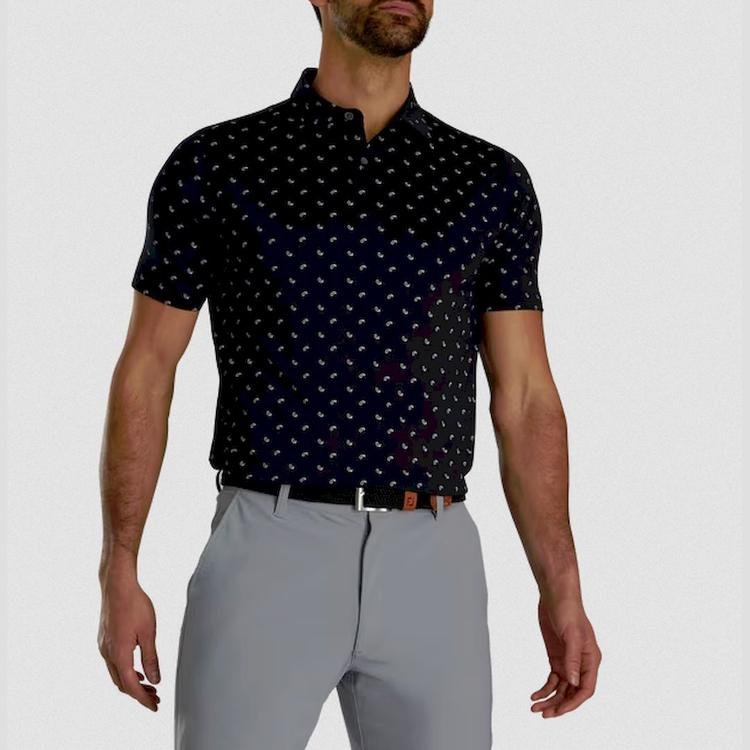 Polo Paisley Print Lisle FootJoy