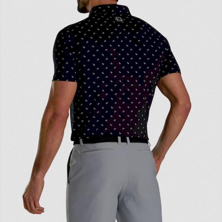 Polo Paisley Print Lisle FootJoy