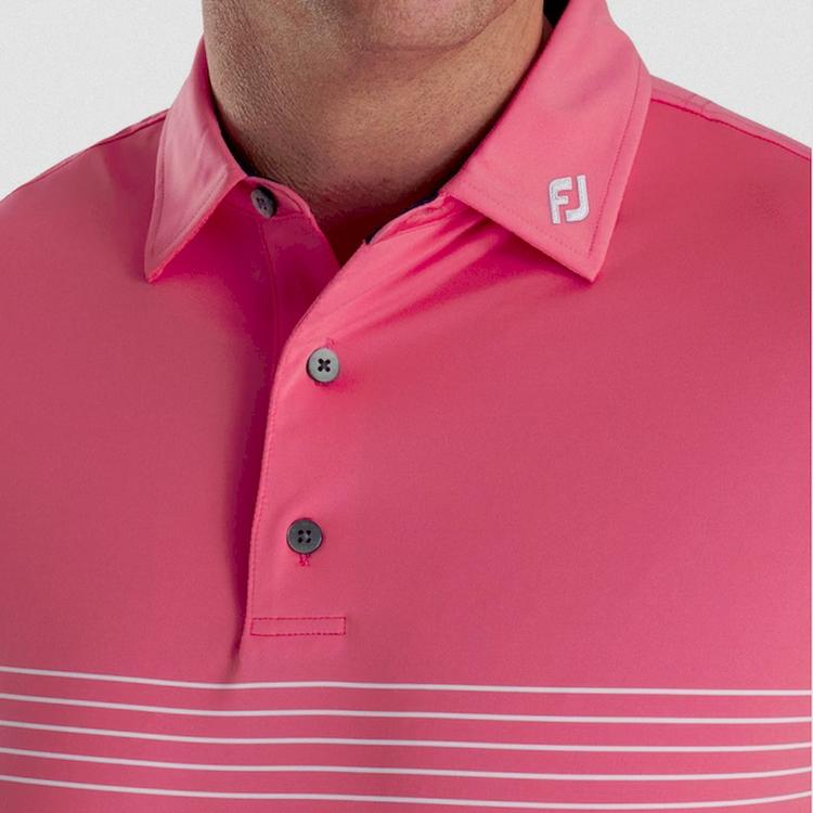 Polo de golf Engineered Pinstripe Lisle FootJoy