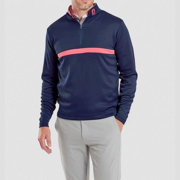 Chandail quart-zip Inset Stripe Mid Layer FootJoy