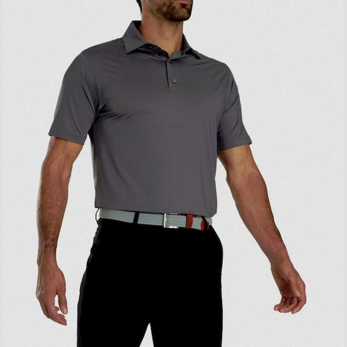 Polo Tonal Triangle Print FootJoy