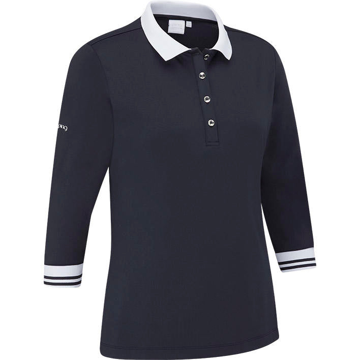 Bridget Ping 3/4 sleeve pocket