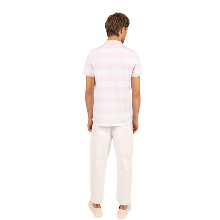 Scott Saint-James Striped Polo Shirt