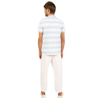 Scott Saint-James Striped Polo Shirt