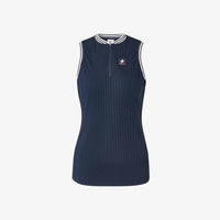Polo de golf Nostalgia Rib SL Cross Sportswear