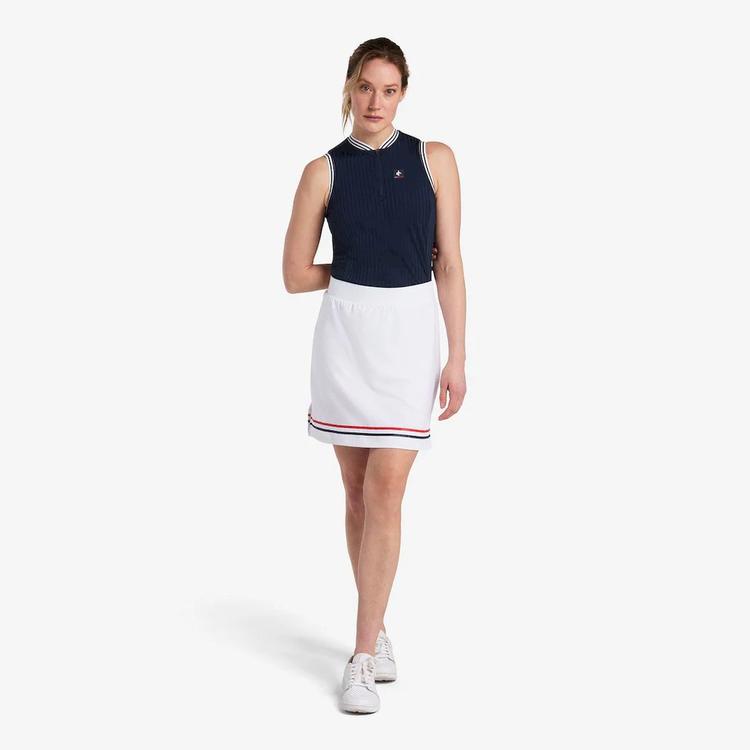Polo de golf Nostalgia Rib SL Cross Sportswear