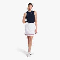 Polo de golf Nostalgia Rib SL Cross Sportswear