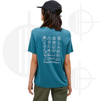 W Explore Graphic Tee Peak Performance T-shirt