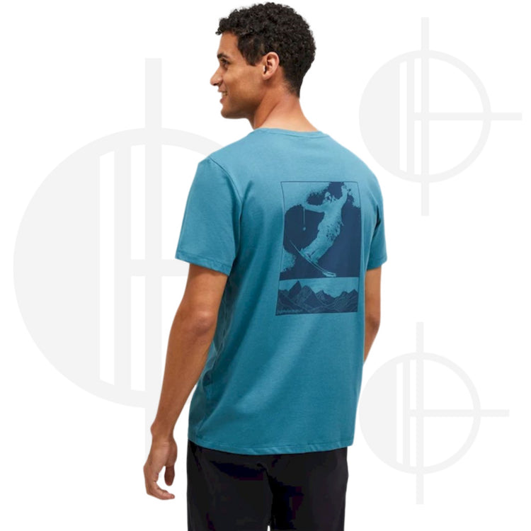 M Explore Graphic Tee Peak Performance T-Shirt