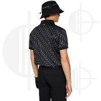 J.Lindeberg Tour Tech Reg Fit Print Polo Shirt
