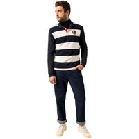 Pierrot Saint-James rugby-style striped polo shirt