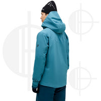 Maroon M Peak Performance Coat