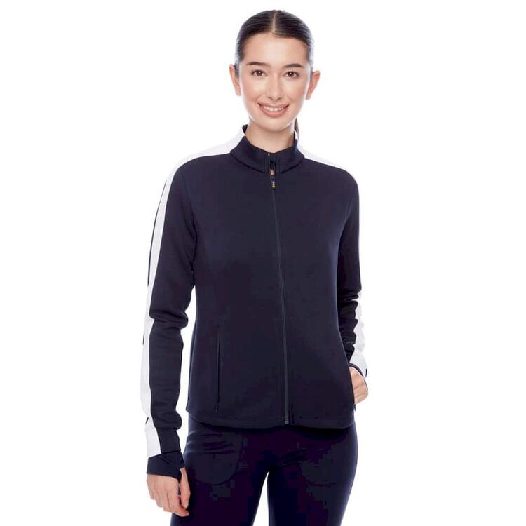 Contrast Color Swing Control Jacket