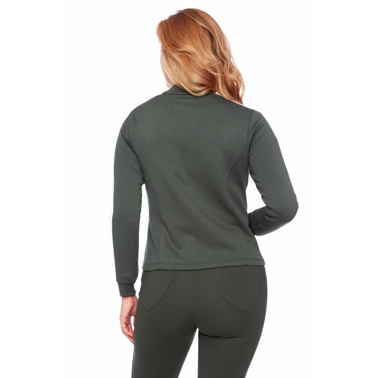 Contrast Color Swing Control Jacket