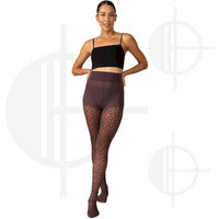 Rachel Mini Leopard Pattern Tights