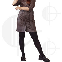 Rachel 250D black warm tights