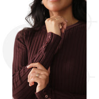 Rachel Responsible Merino Maxi Dress