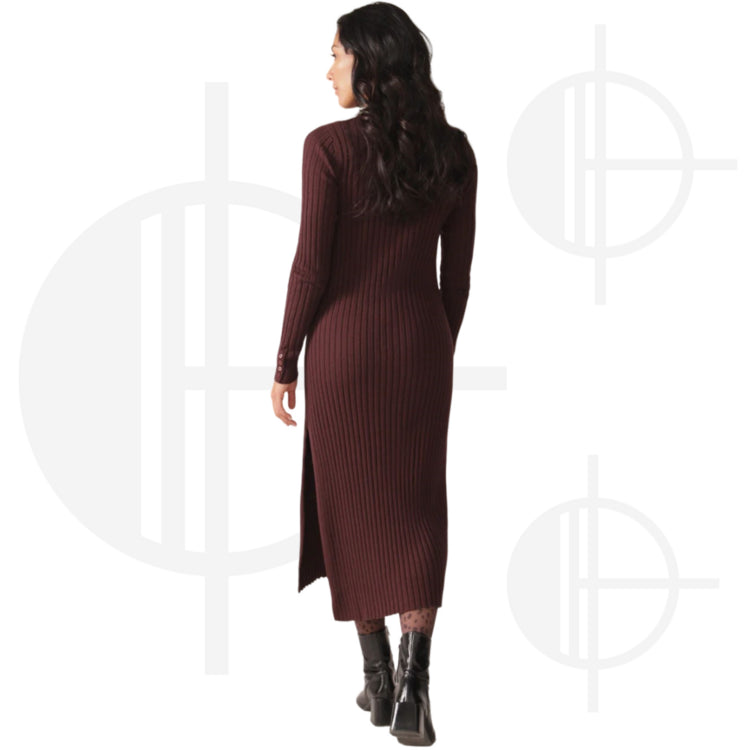 Rachel Responsible Merino Maxi Dress