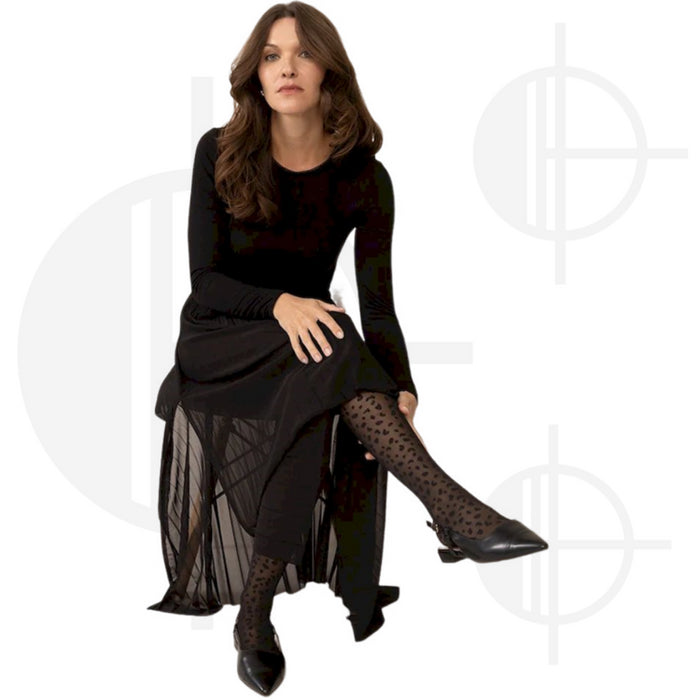 Rachel Mesh Layered Sheer Skirt