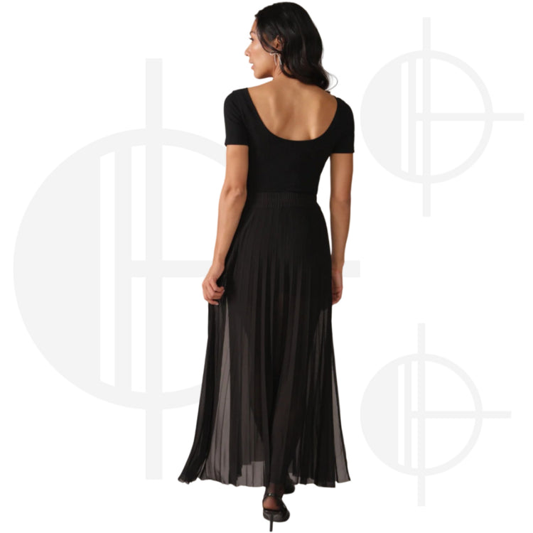 Rachel Mesh Layered Sheer Skirt