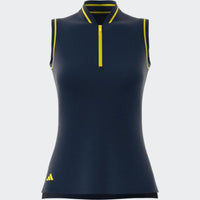 Adidas Ultimate ZIP sleeveless polo shirt