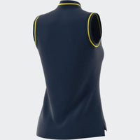 Adidas Ultimate ZIP sleeveless polo shirt
