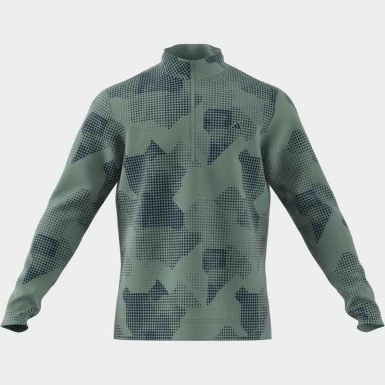 Adidas Go-To 1/4 Zip Printed Sweater