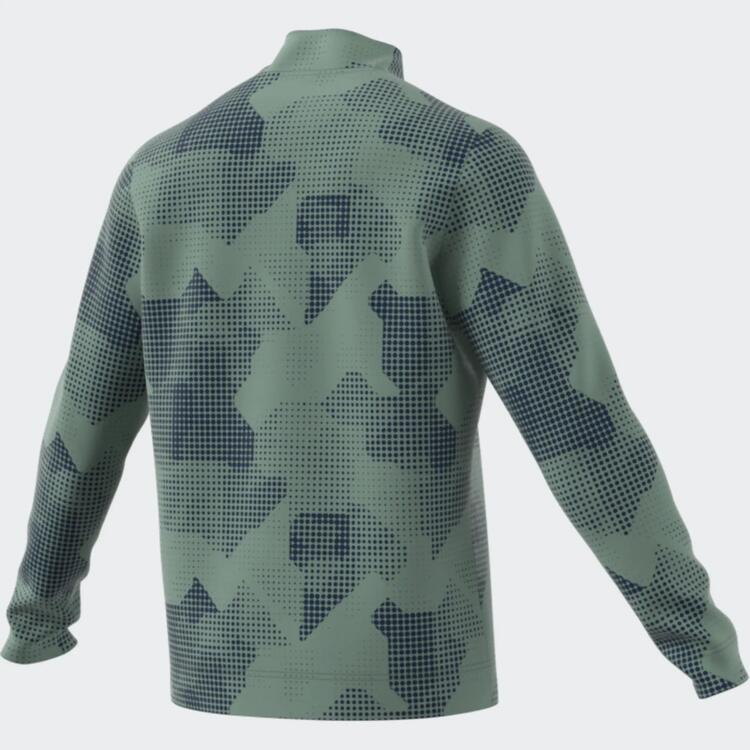 Adidas Go-To 1/4 Zip Printed Sweater