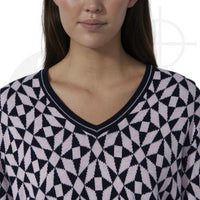 Pullover Jacquard Daily Sports