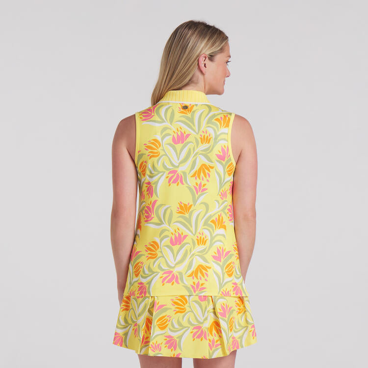 X Dani Dazey Puma sleeveless polo shirt