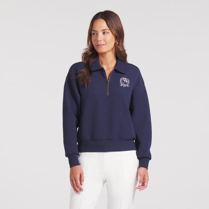 Chandail 1/4 zip à col X AP Puma