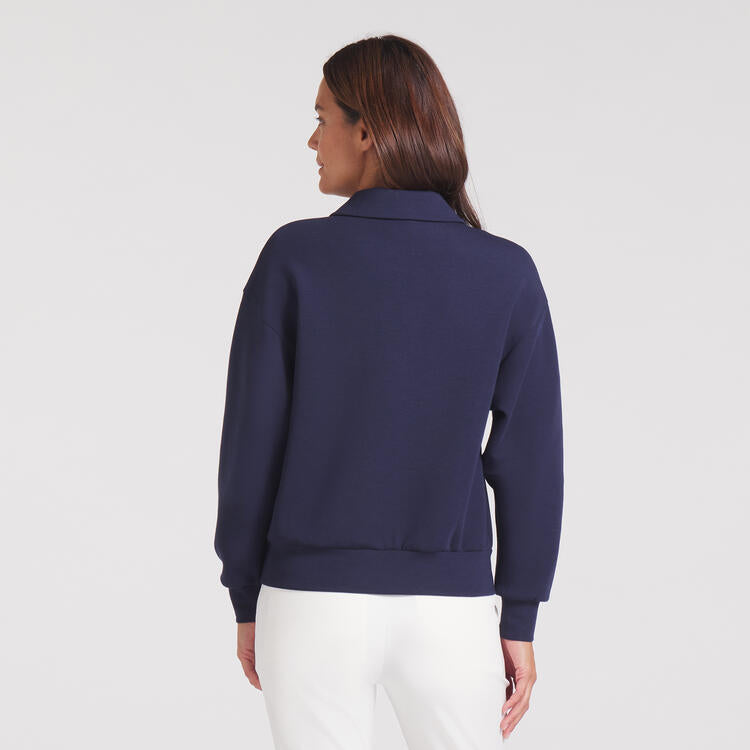 Chandail 1/4 zip à col X AP Puma