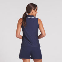 Polo sans manche X AP Jacquard Puma