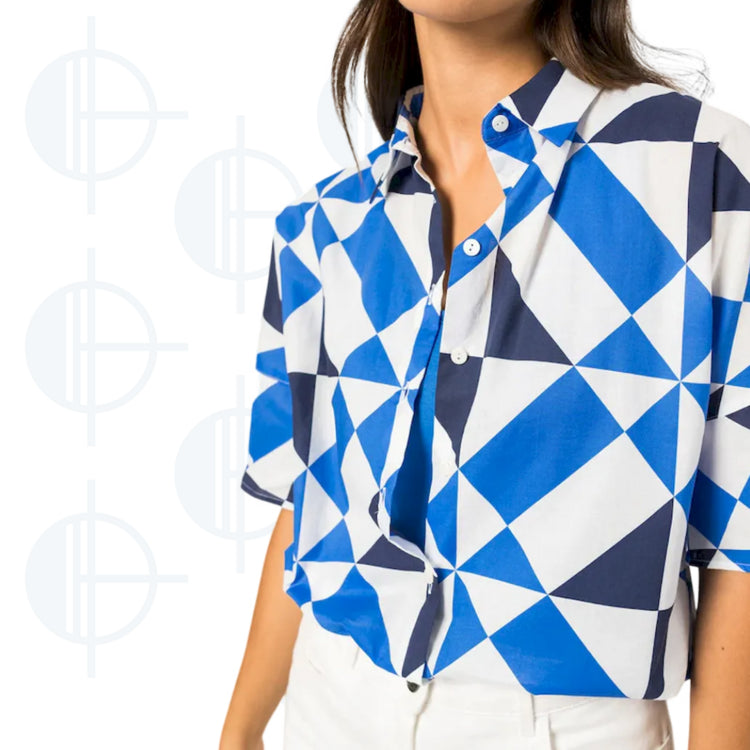 Chemise manches courtes Lucie Saint-James