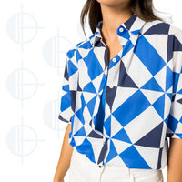 Chemise manches courtes Lucie Saint-James