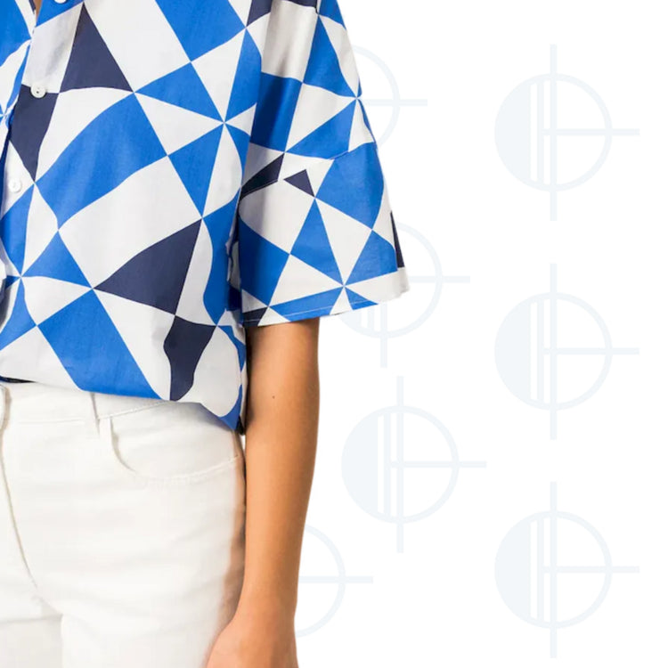 Chemise manches courtes Lucie Saint-James