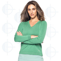 Golftini Stretch V-Neck Sweater