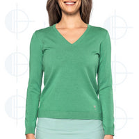 Golftini Stretch V-Neck Sweater