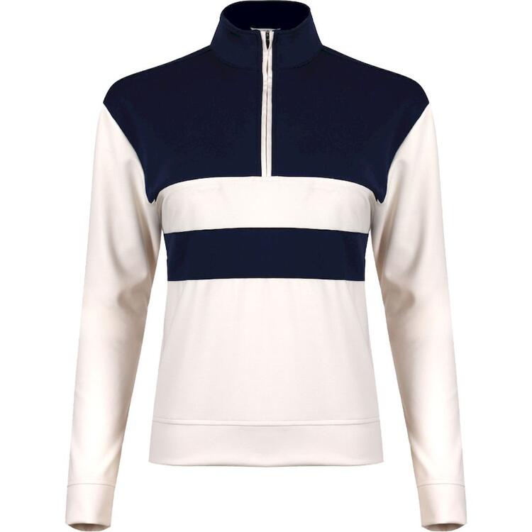 Leigh Swannies Golf 1/4 zip sweater