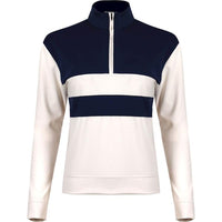 Leigh Swannies Golf 1/4 zip sweater