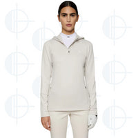 Aerial quarter zip Hood W J.Lindeberg
