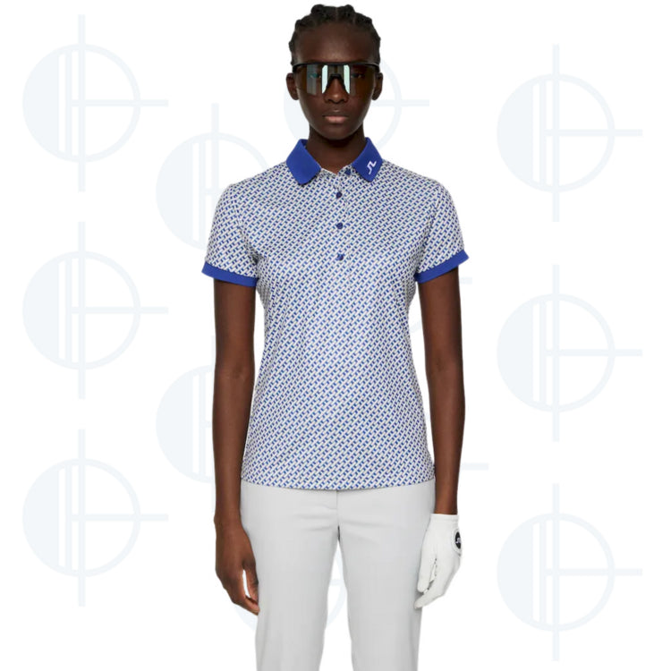 Polo Tour Tech Print J.Lindeberg